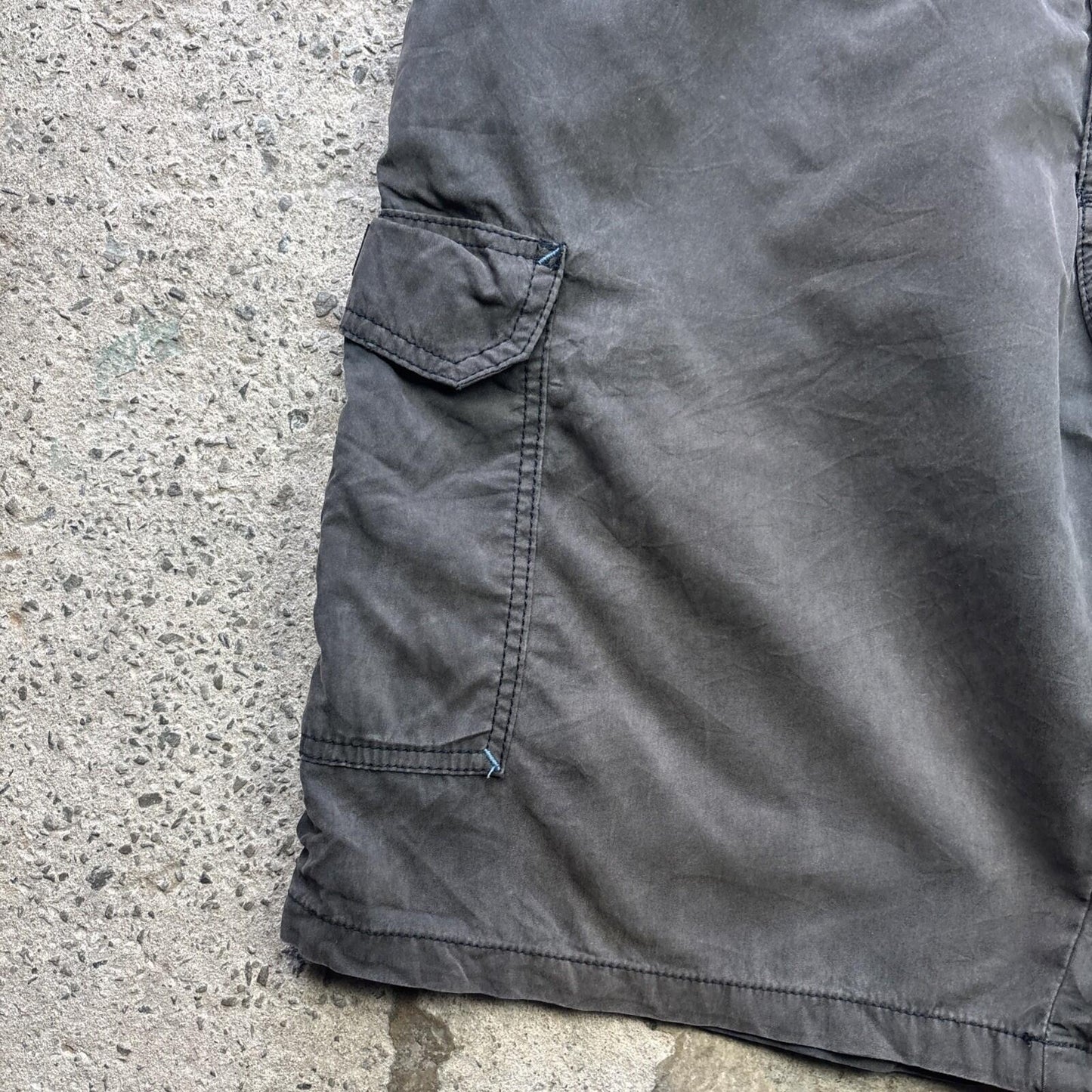 Black Wrangler Cargo Workwear Shorts - W36