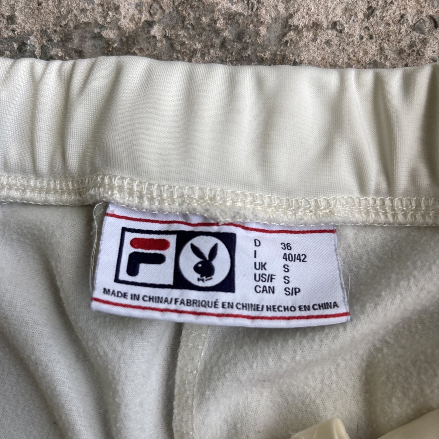 Cream Fila x Playboy Vintage Sports Shorts | Size Small (women’s)
