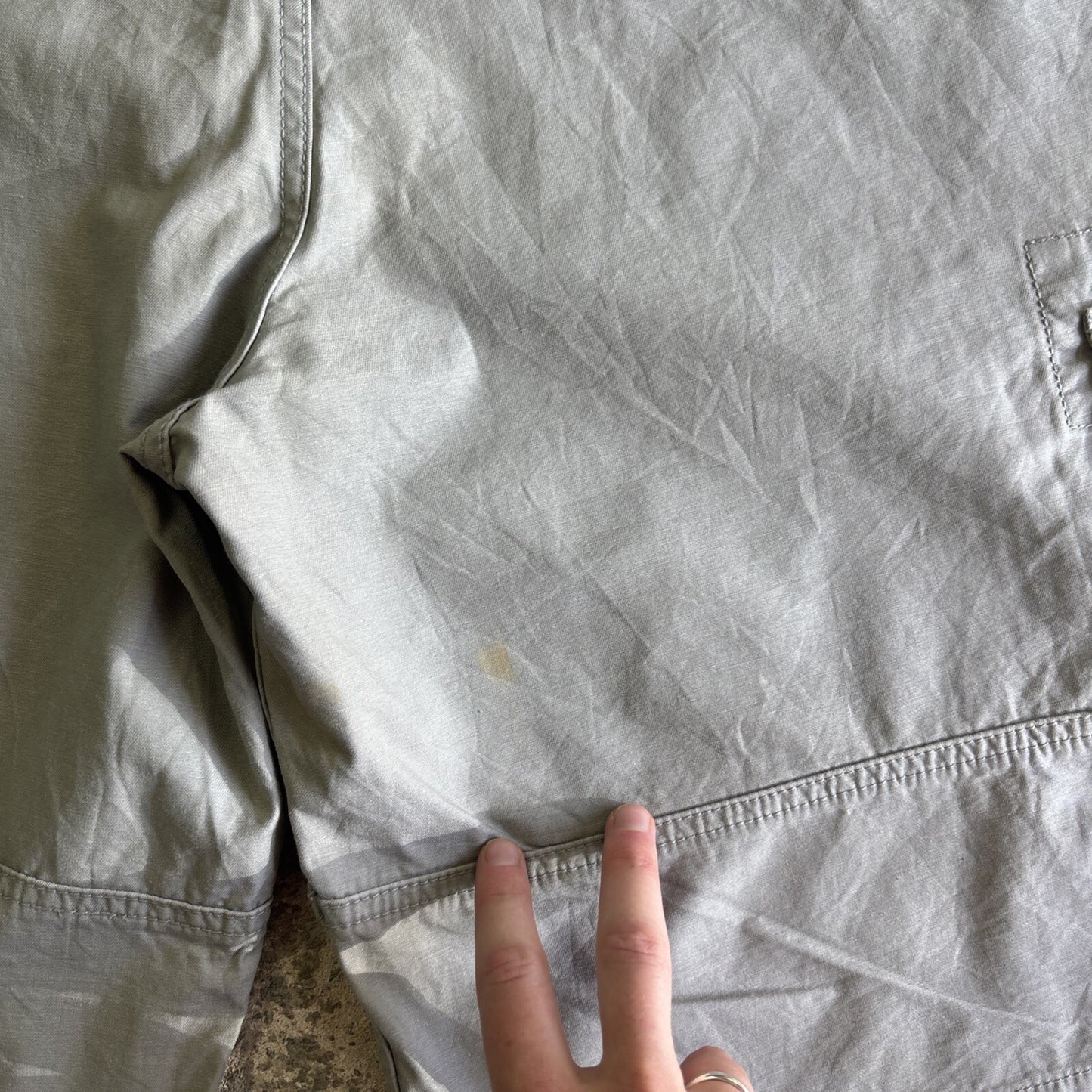 Grey Levi’s Cotton Cargo Shorts | W40"