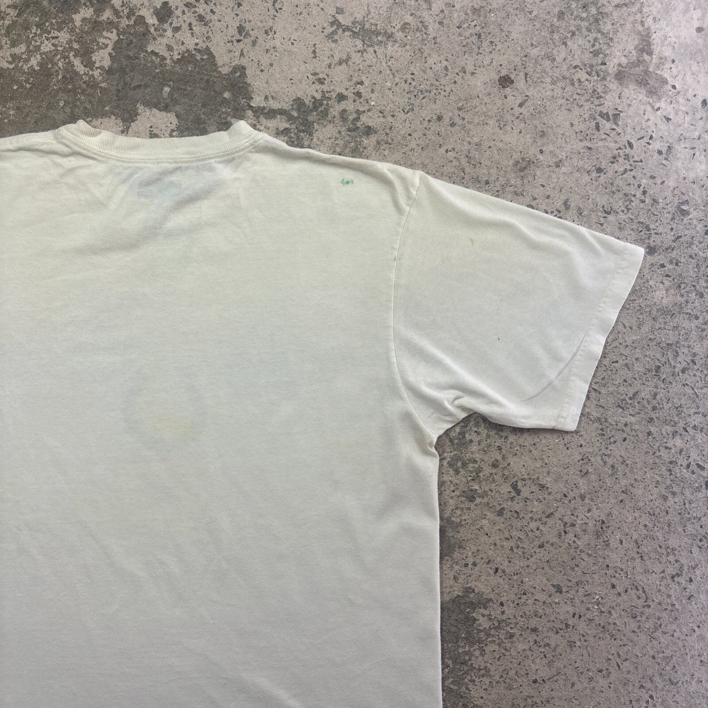 Vintage White Reebok Super Bowl 2007 Graphic T-Shirt | XL