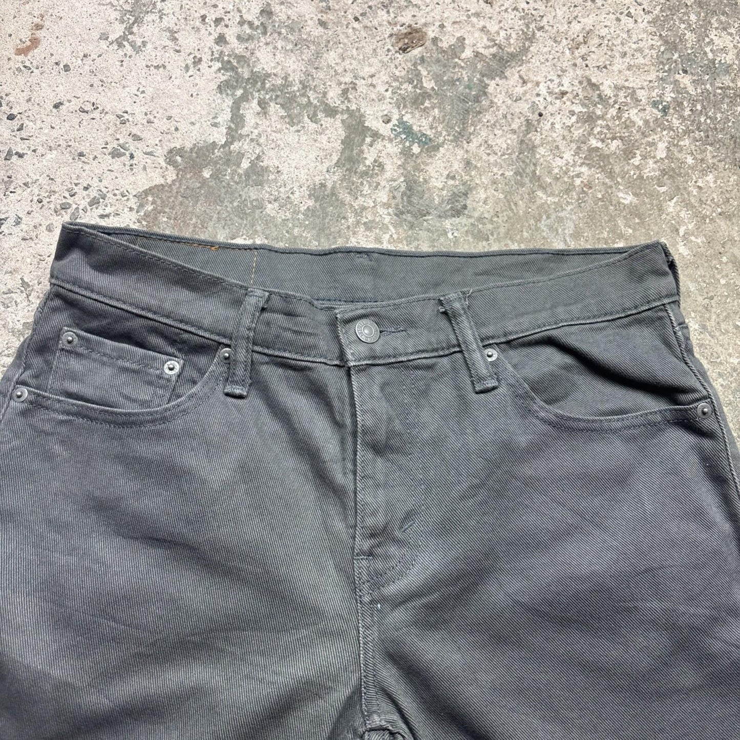 Grey Denim Levi’s 511 Men’s Cut Off Shorts | W30