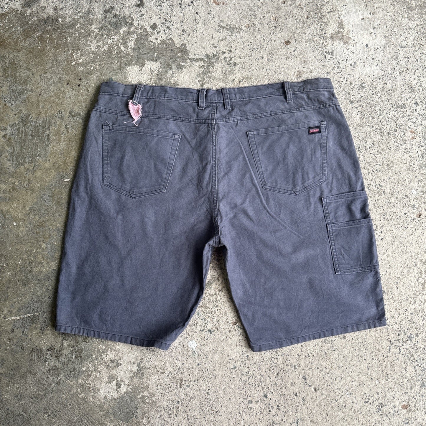 Grey Dickies Carpenter Cotton Shorts | W46"