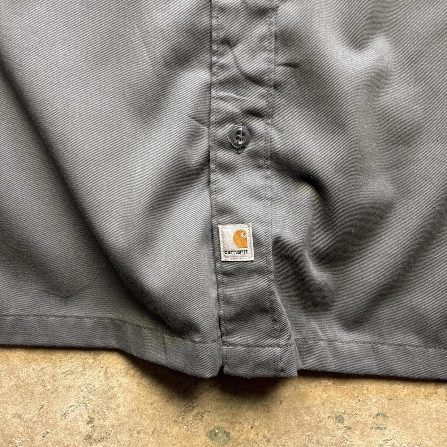 Grey Carhartt short-sleeved shirt - XL (Tall)