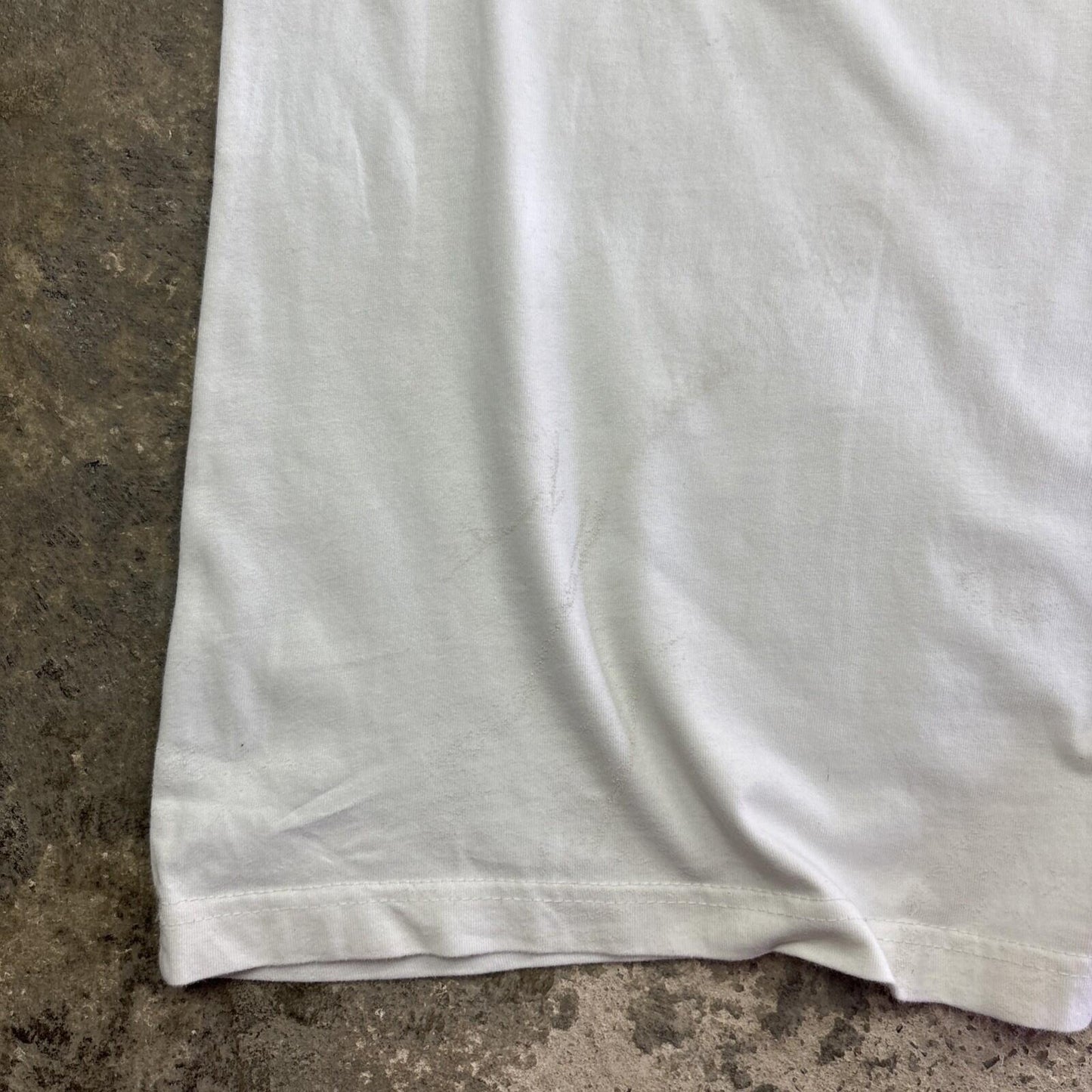 White Dickies Single Pocket Men’s T-shirt | Size M