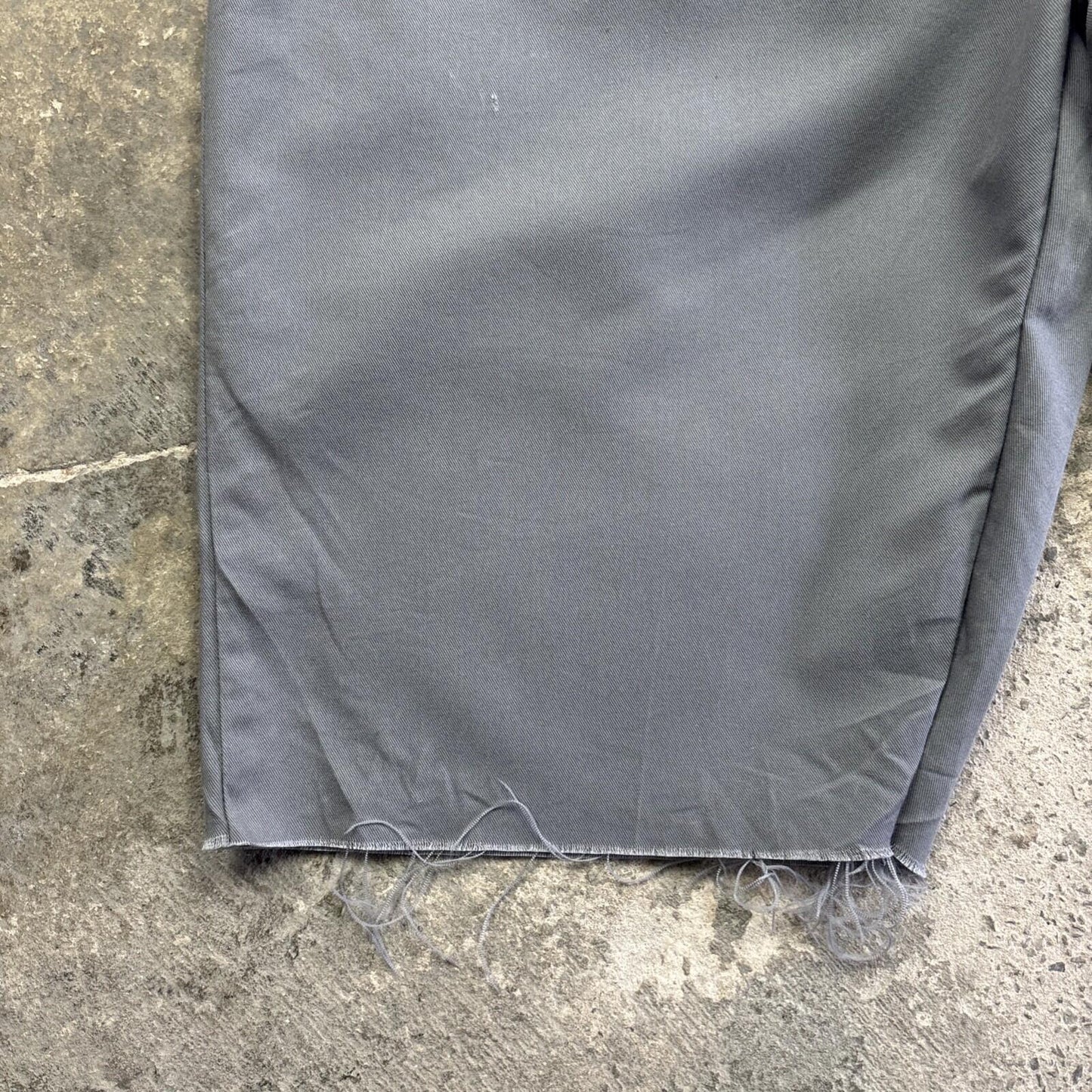 Grey Lee Cut Off Chino Shorts | W40"