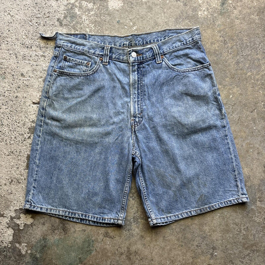 Blue Denim Levi’s 550 Men’s Shorts Jorts | W36