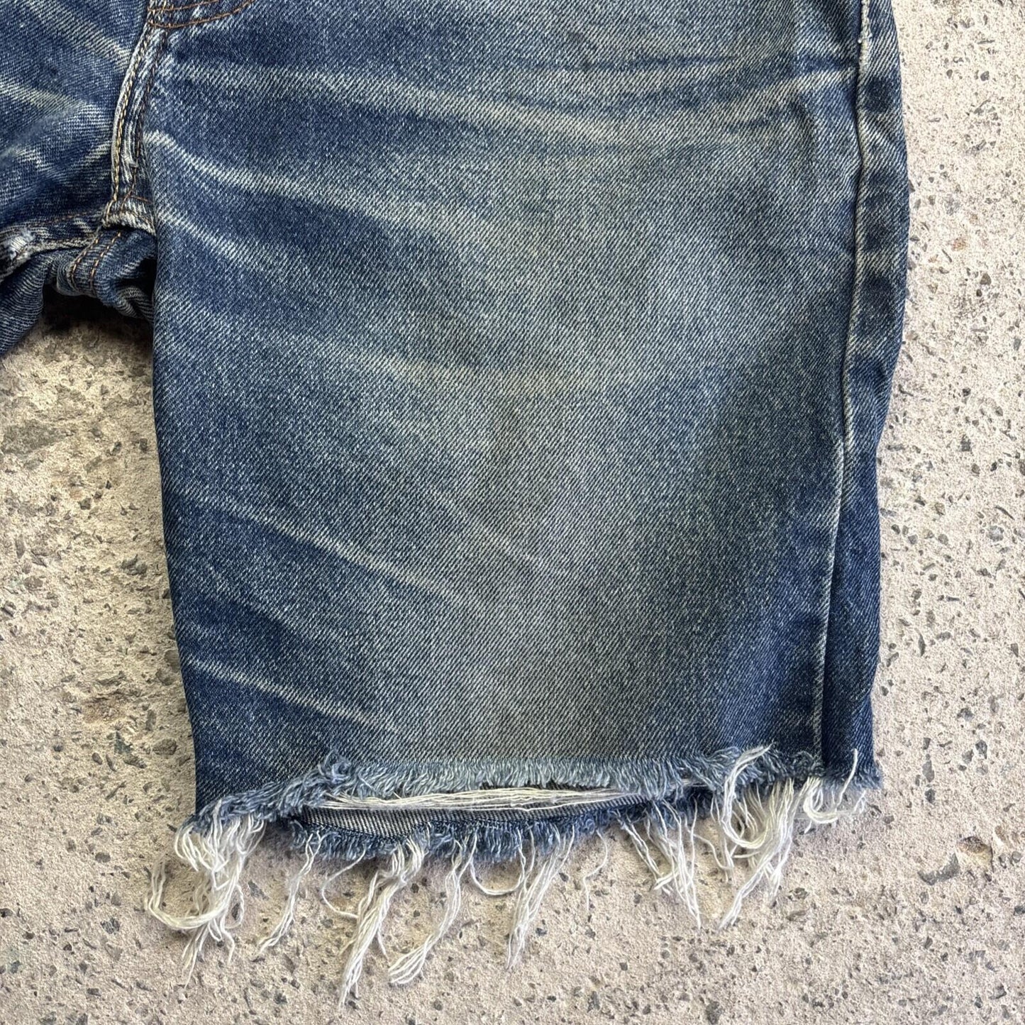 Blue Denim Cut Off Levi’s Jean Shorts | W31"