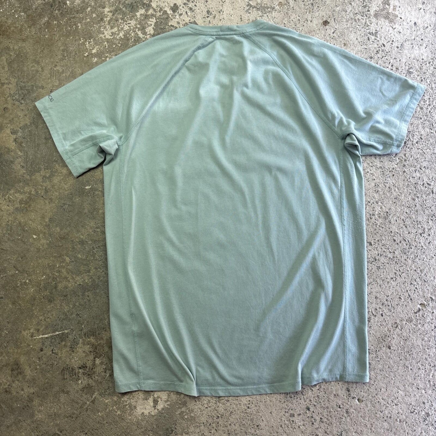 Light Blue Carhartt Force Single Pocket Men’s T-shirt - Size L (Tall)