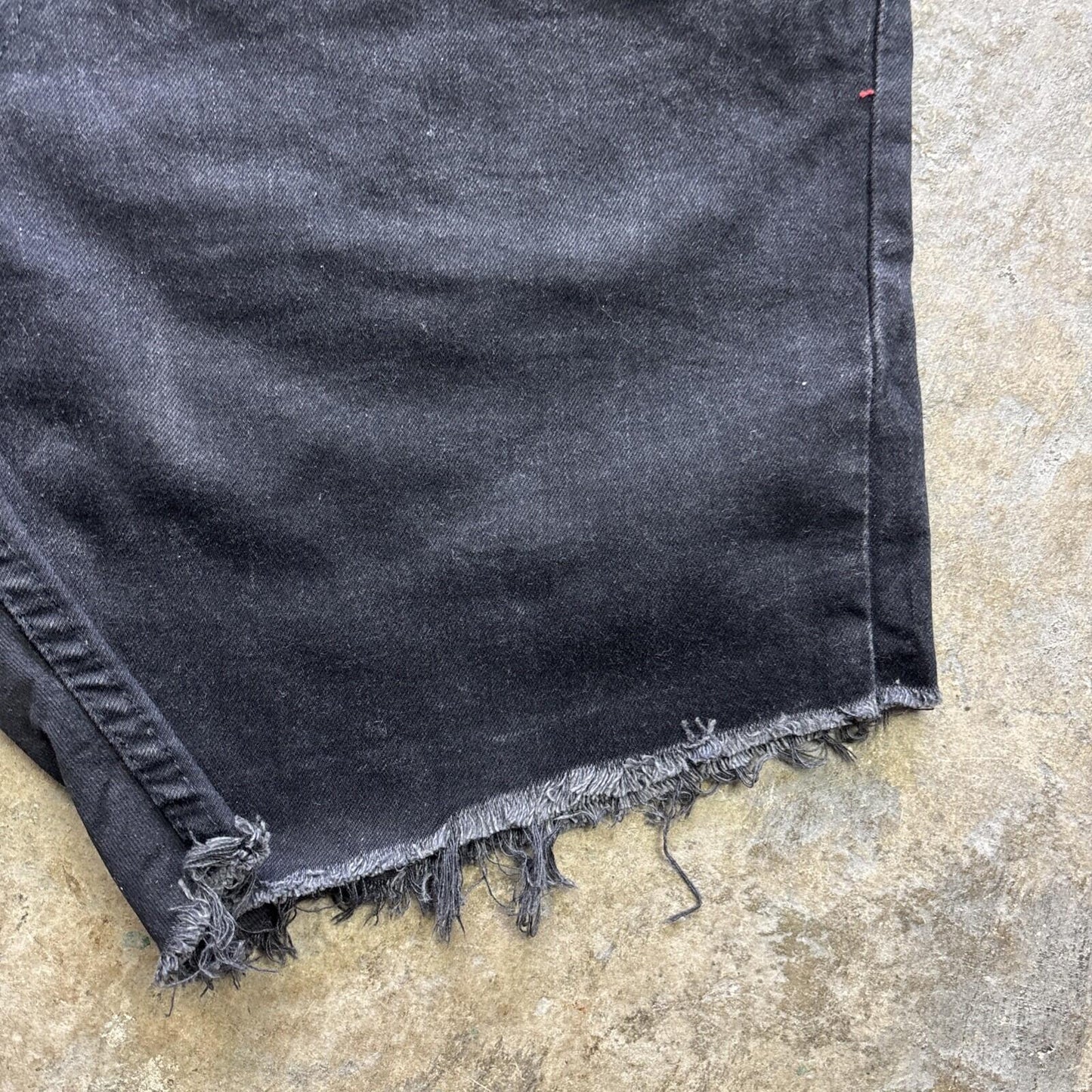Black Levi 512 Men’s Cut Off Shorts - W36