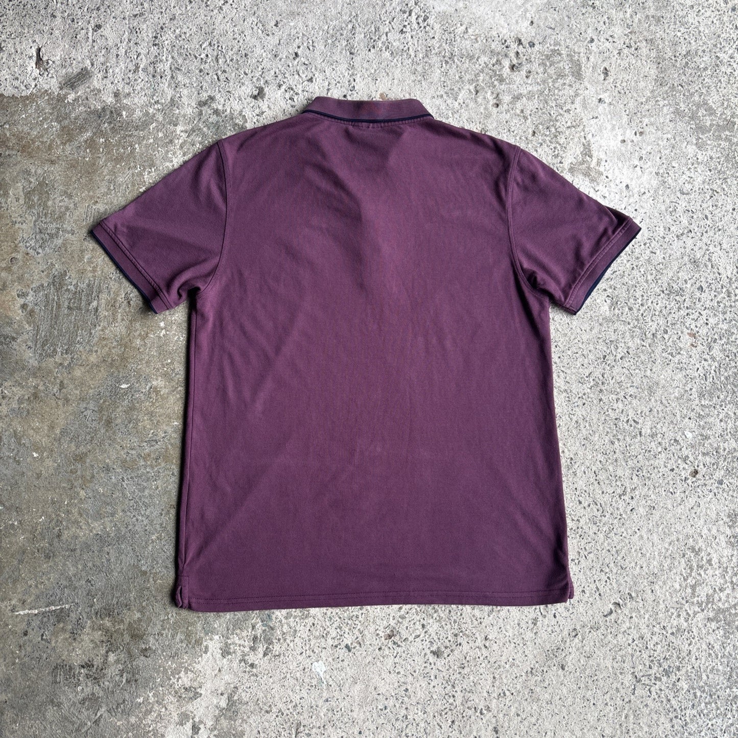 Purple Lyle & Scott Classic Embroidered Logo Polo Shirt | Size L