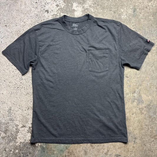 Grey Dickies Single Pocket Men’s T-shirt | L