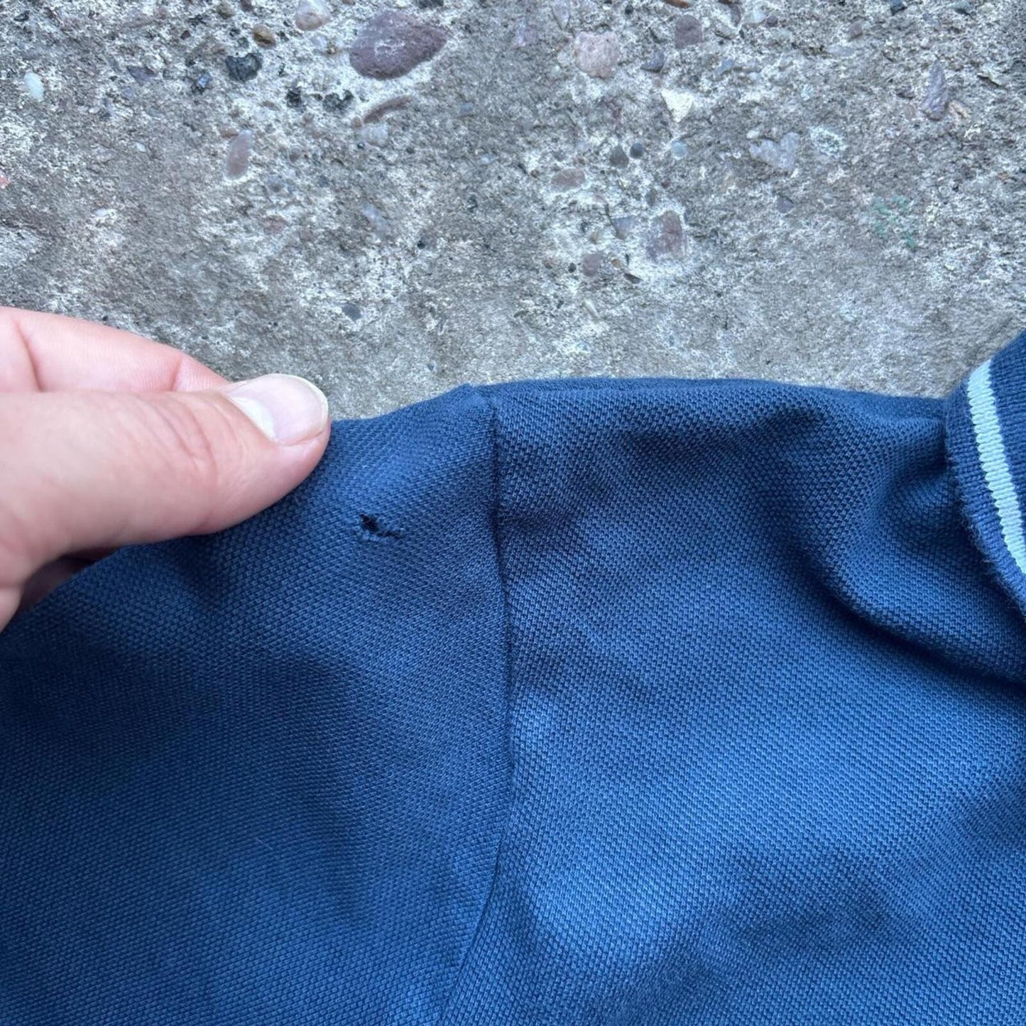 00s Navy Bench polo shirt - S