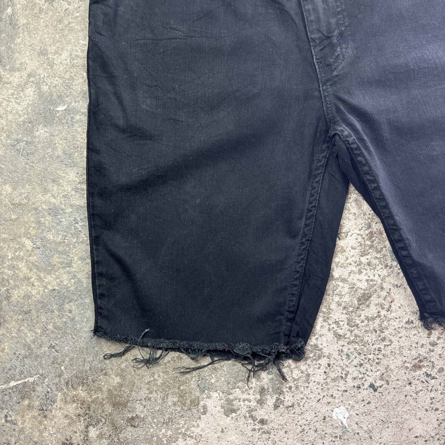 Black Levi’s 511 Cut Off Denim Jean Shorts | W36"