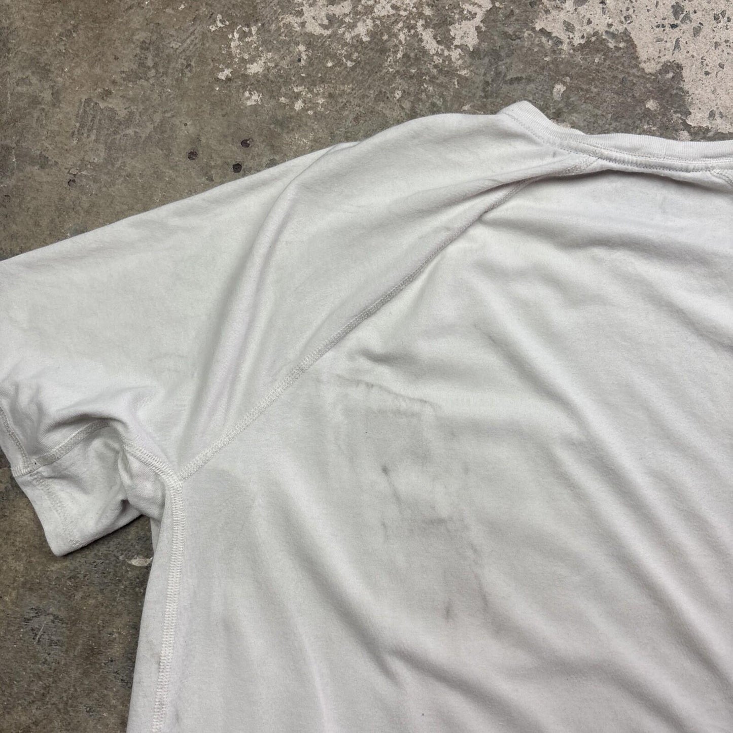 Cream Carhartt Force Relaxed Fit Single Pocket Men’s T-shirt | Size L