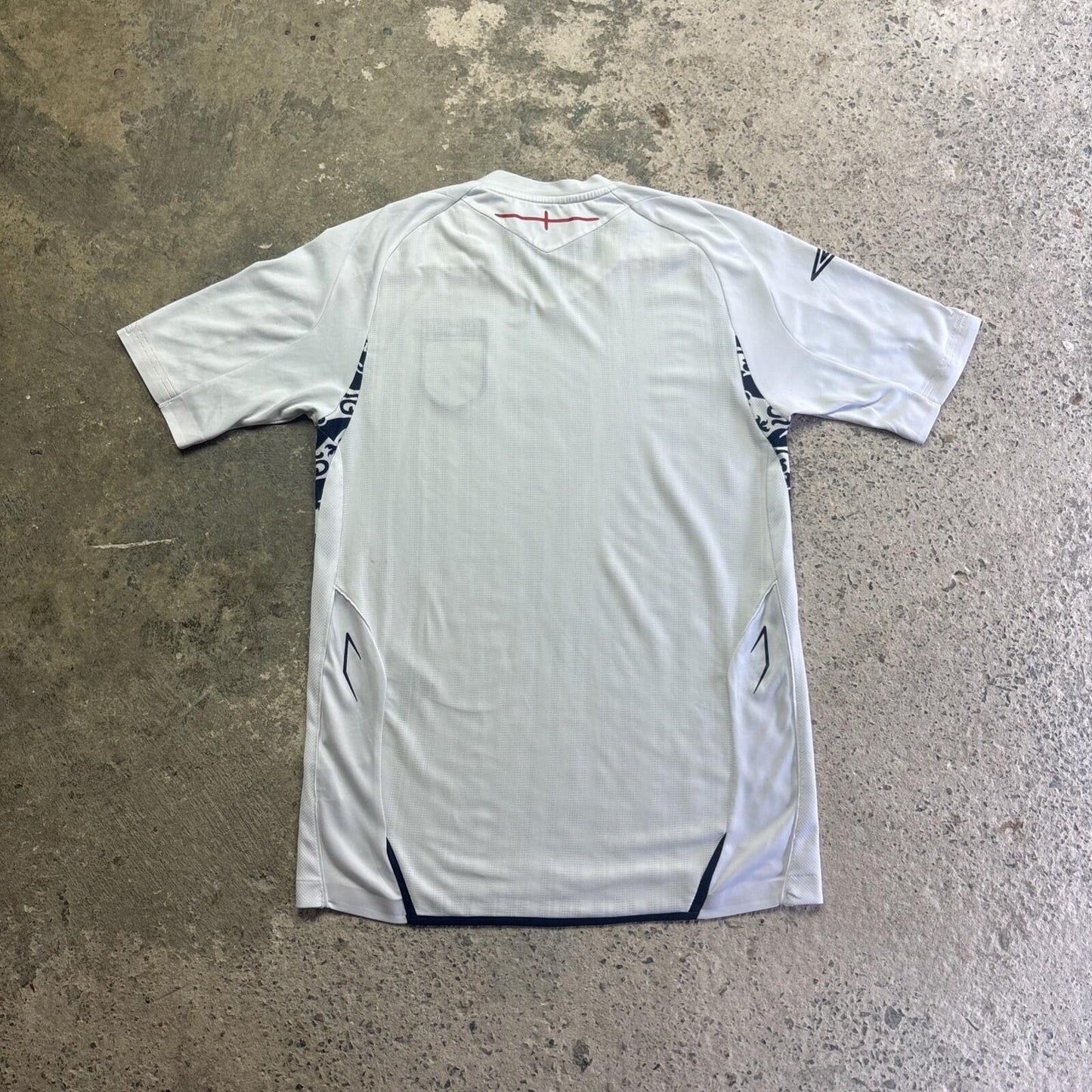 White England Umbro 2007/09 Football Home Shirt | Size S