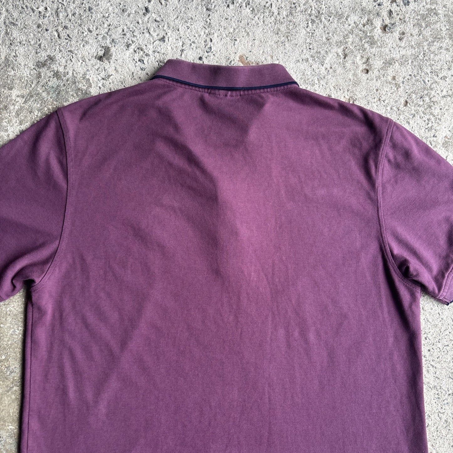 Purple Lyle & Scott Classic Embroidered Logo Polo Shirt | Size L