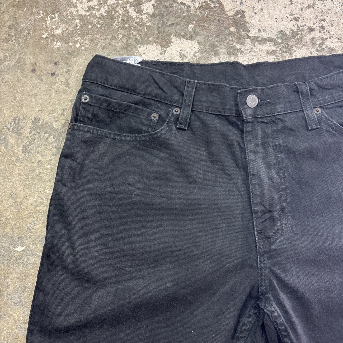 Black Levi’s 511 Cut Off Denim Jean Shorts | W36"