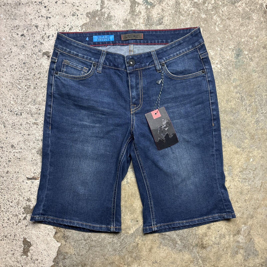 BNWT Gramicci Denim Bermuda Women’s Mid Rise Shorts | Size 4