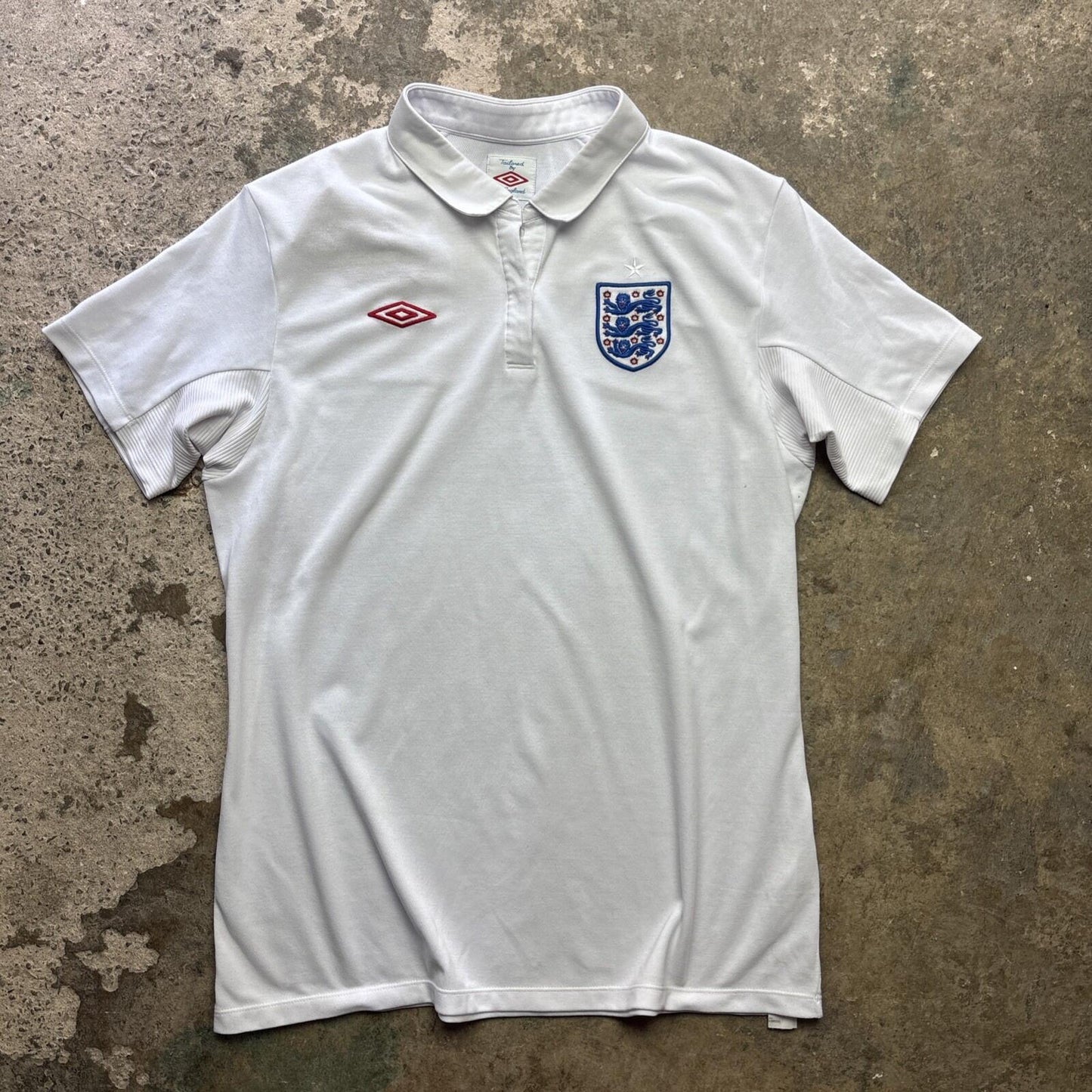 2009/10 England Umbro Home Football Women’s Shirt | Size 14