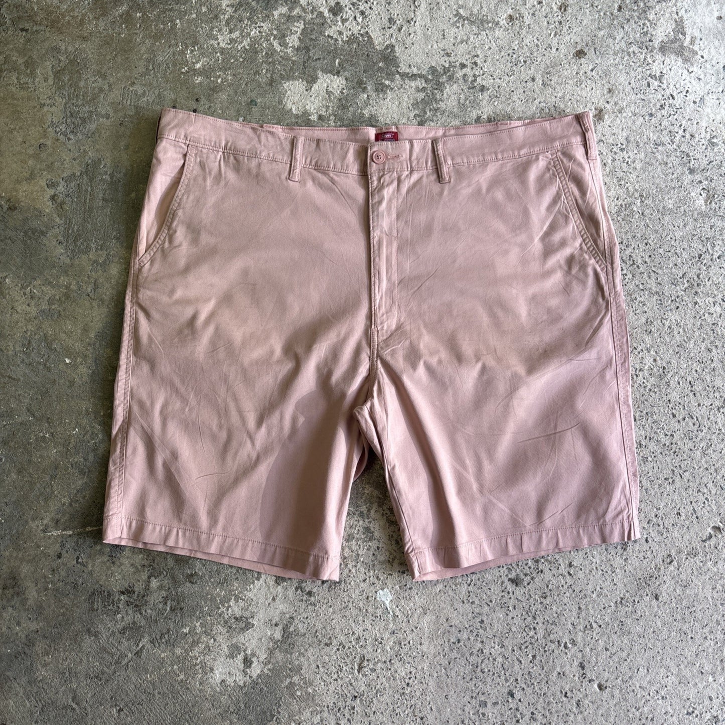 Pink Levis Cotton Chino Shorts | W44"