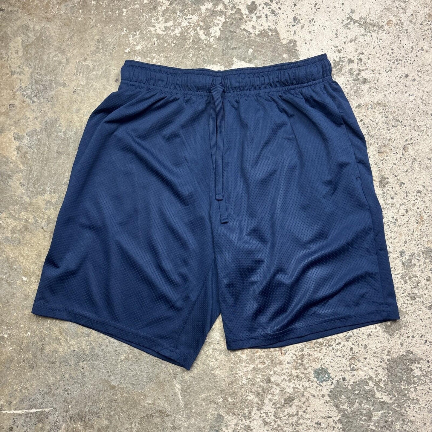 Navy Blue Men’s Basketball Shorts With Pockets | Size: M