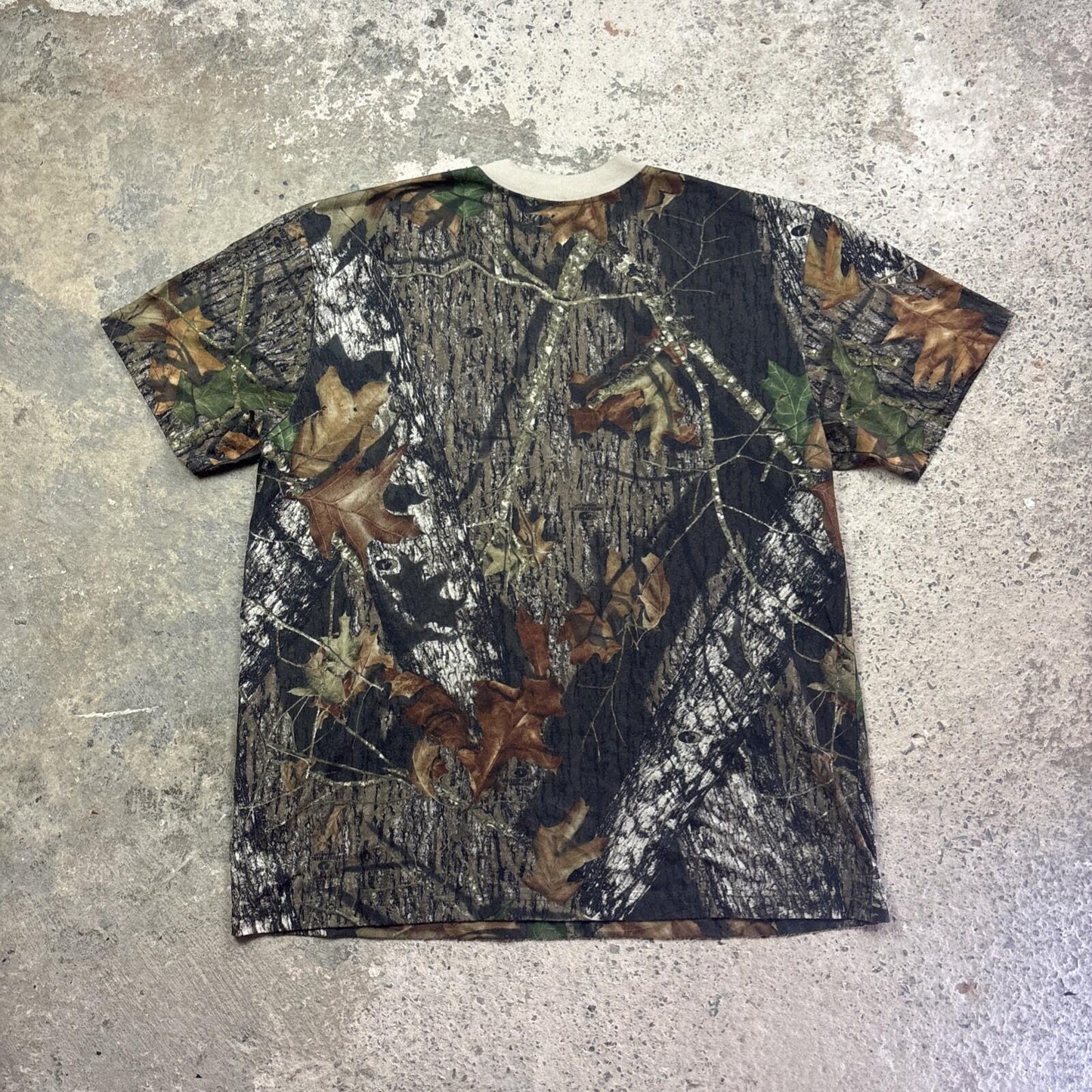Real Tree Camouflage Mossy Oak T-Shirt | Size: XL
