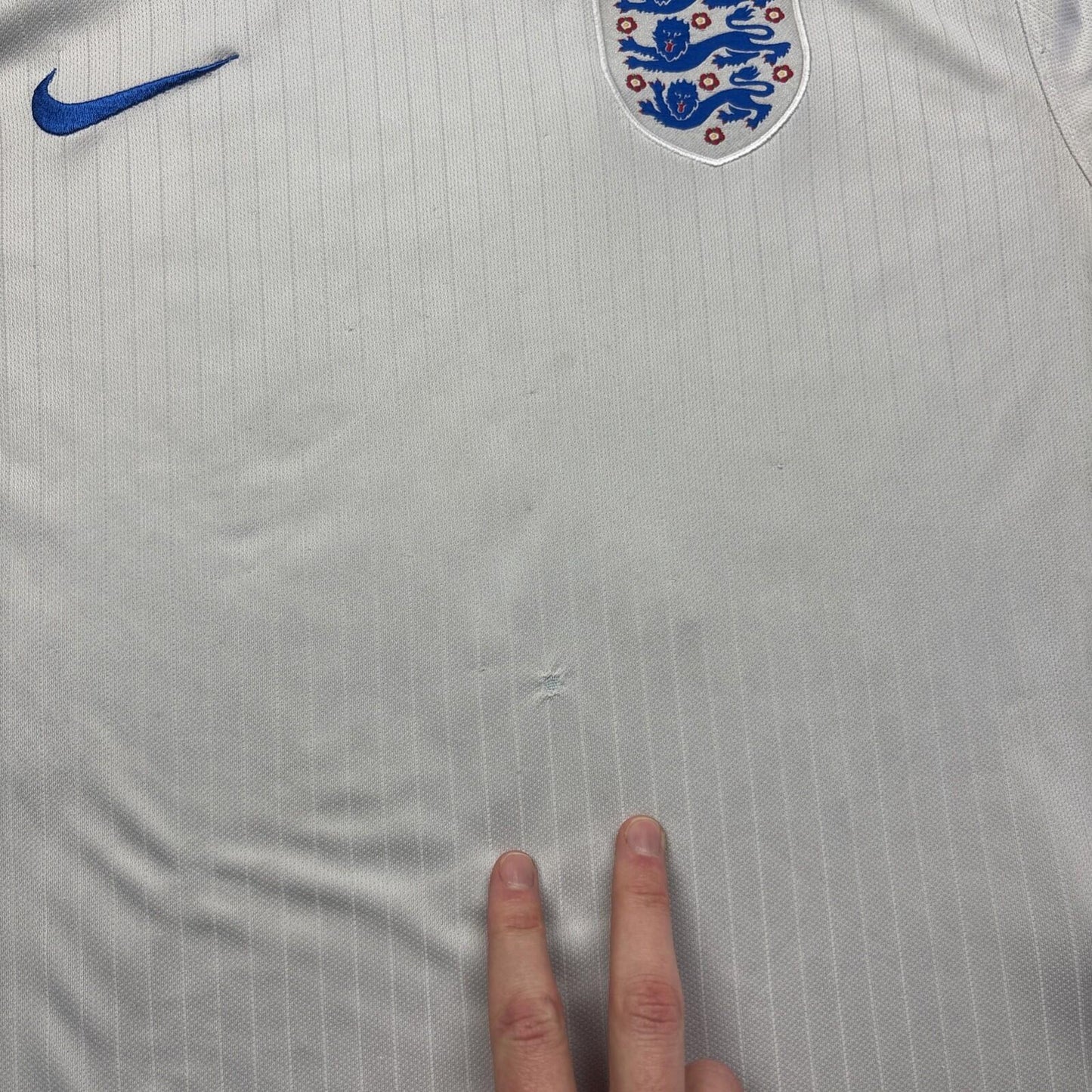 White England 2014/15 Nike Home Football Shirt | Size: L