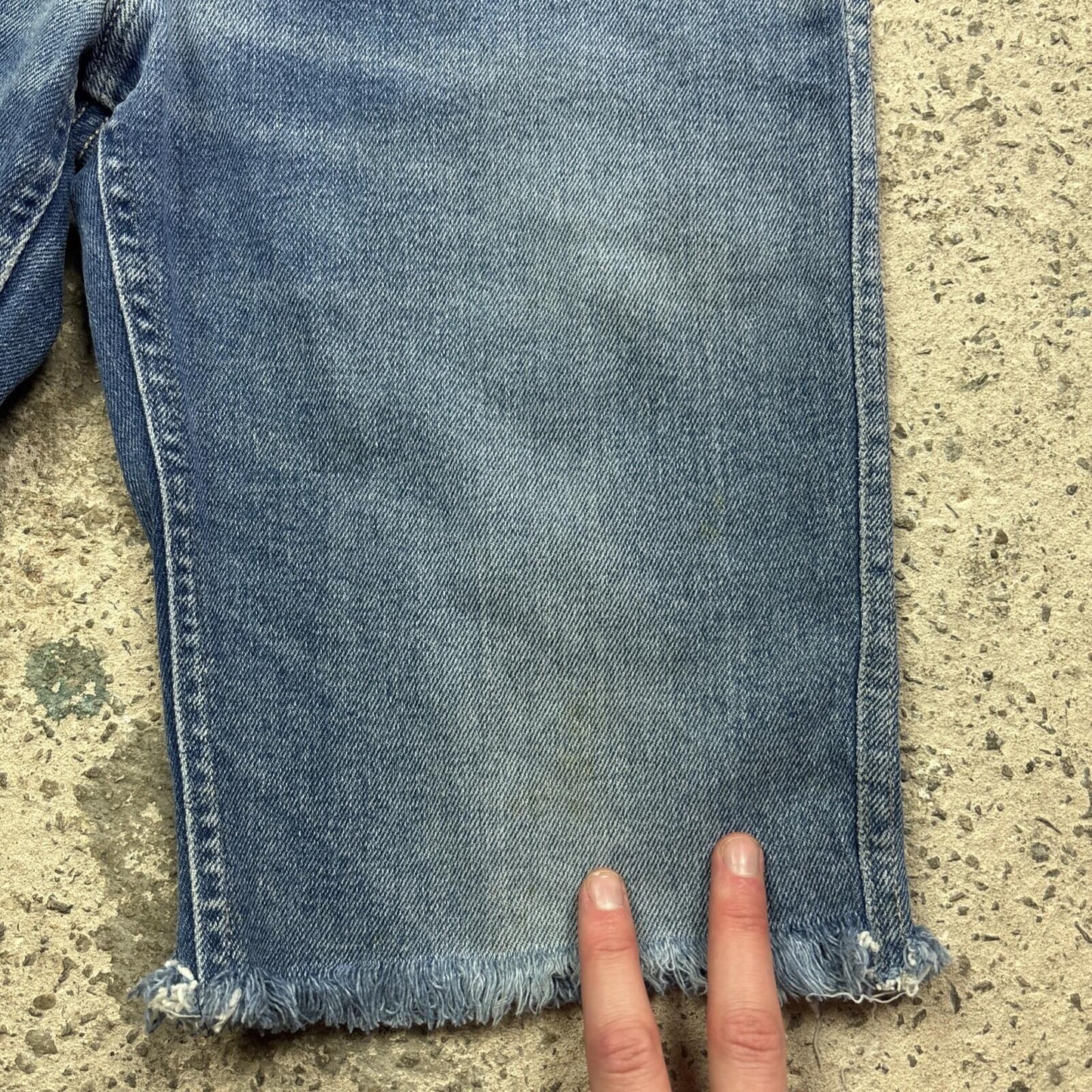 Blue Lee Cut Off Denim Jean Shorts | W30"