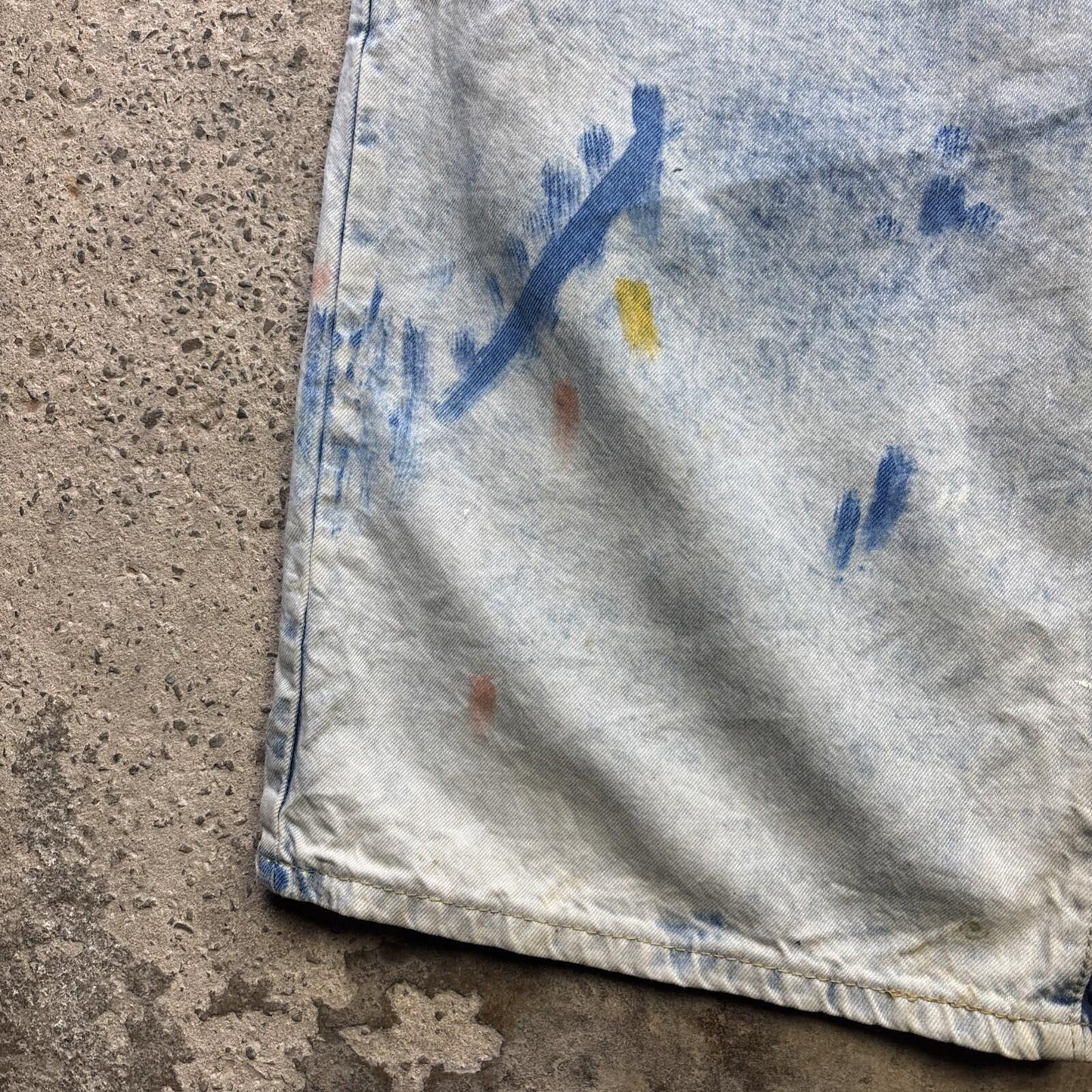 Distressed Denim 569 Levi’s Jorts Shorts - W36