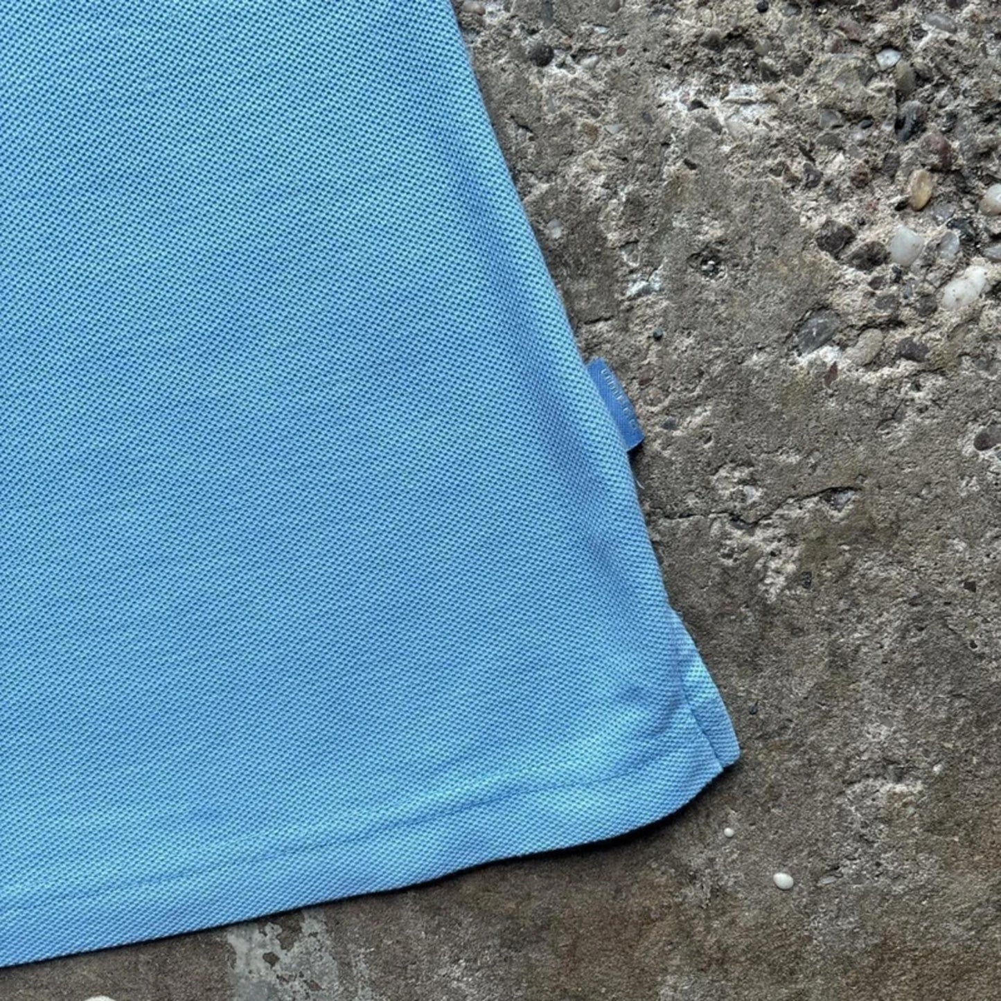 00s Baby blue Umbro Polo shirt - XXL