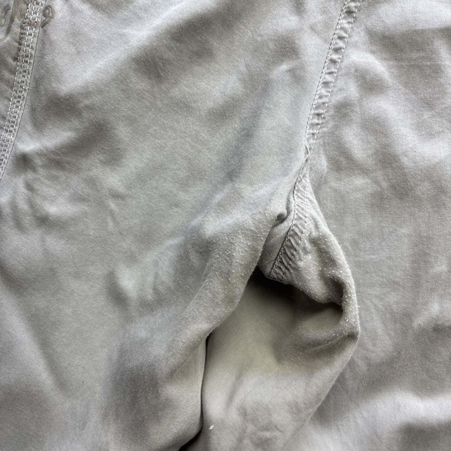 Grey Y2K 3/4 Length Shorts - Size 24