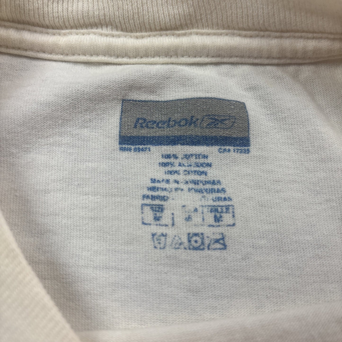 Vintage White Reebok Super Bowl 2007 Graphic T-Shirt | XL