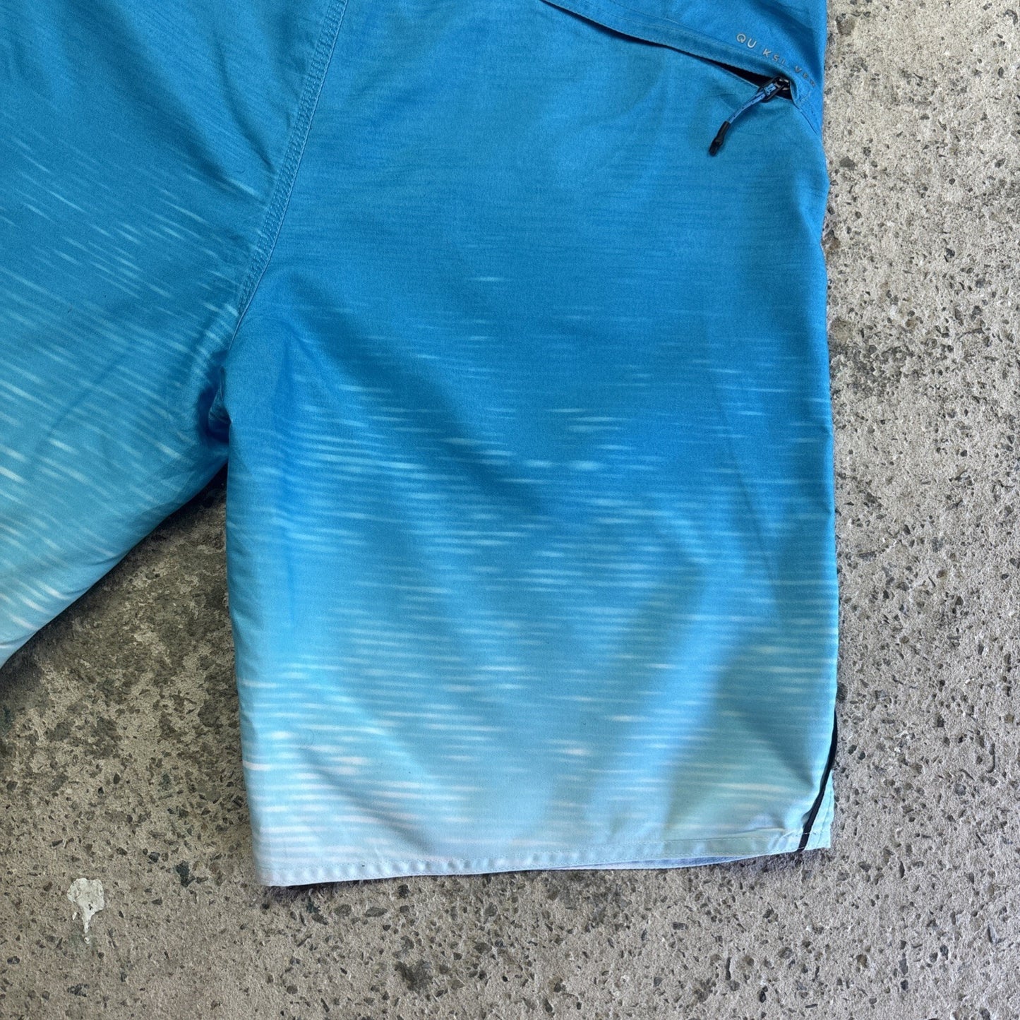 Blue & White Quiksilver Board Shorts | W34