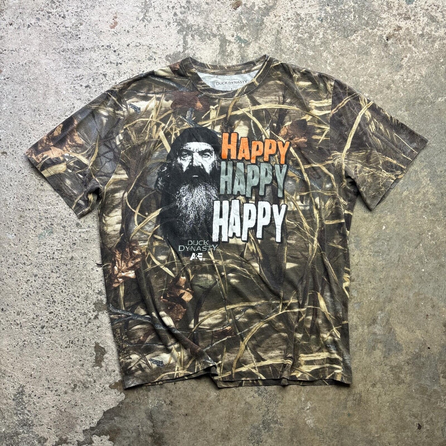 Duck Dynasty Real Tree Graphic T-Shirt | L