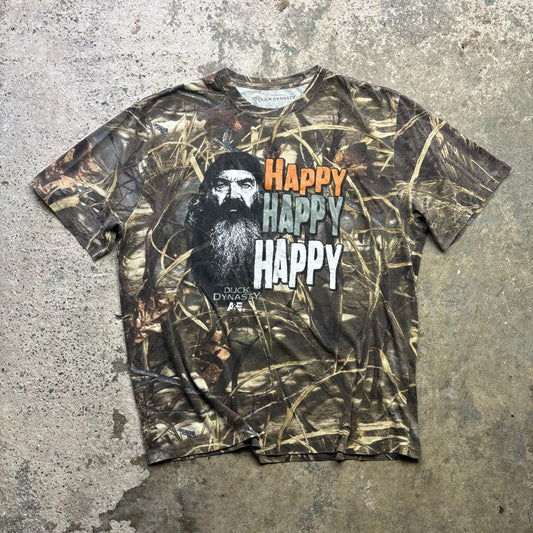 Duck Dynasty Real Tree Graphic T-Shirt | L