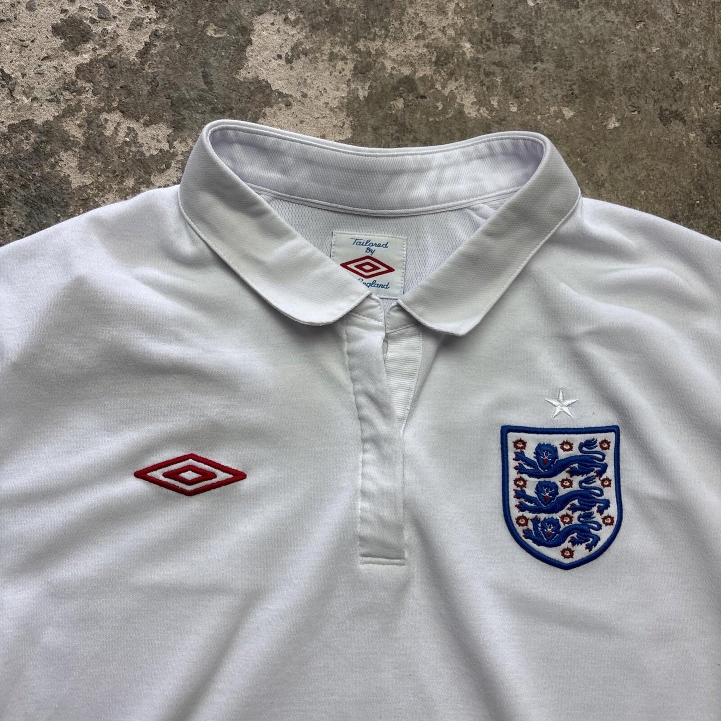 2009/10 England Umbro Home Football Women’s Shirt | Size 14