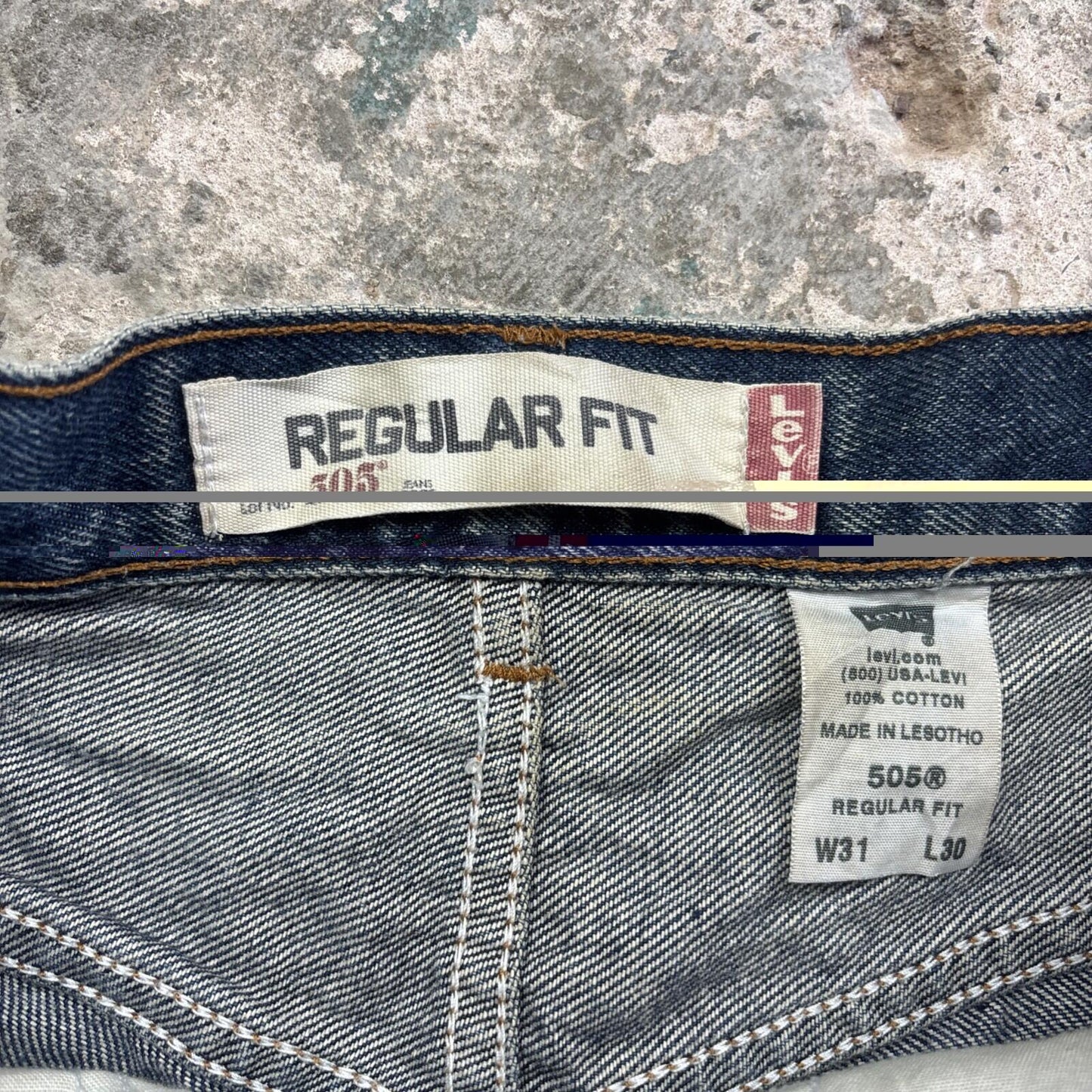 Blue Denim Cut Off Levi’s Jean Shorts | W31"