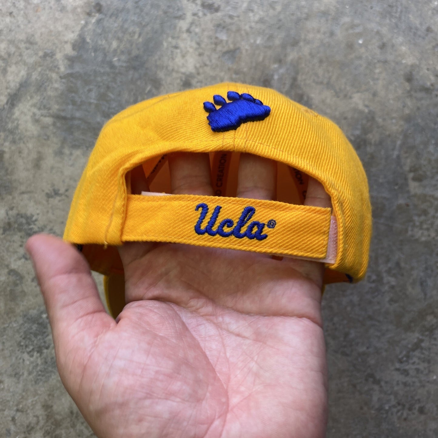 Yellow UCLA College Baseball Cap | OS