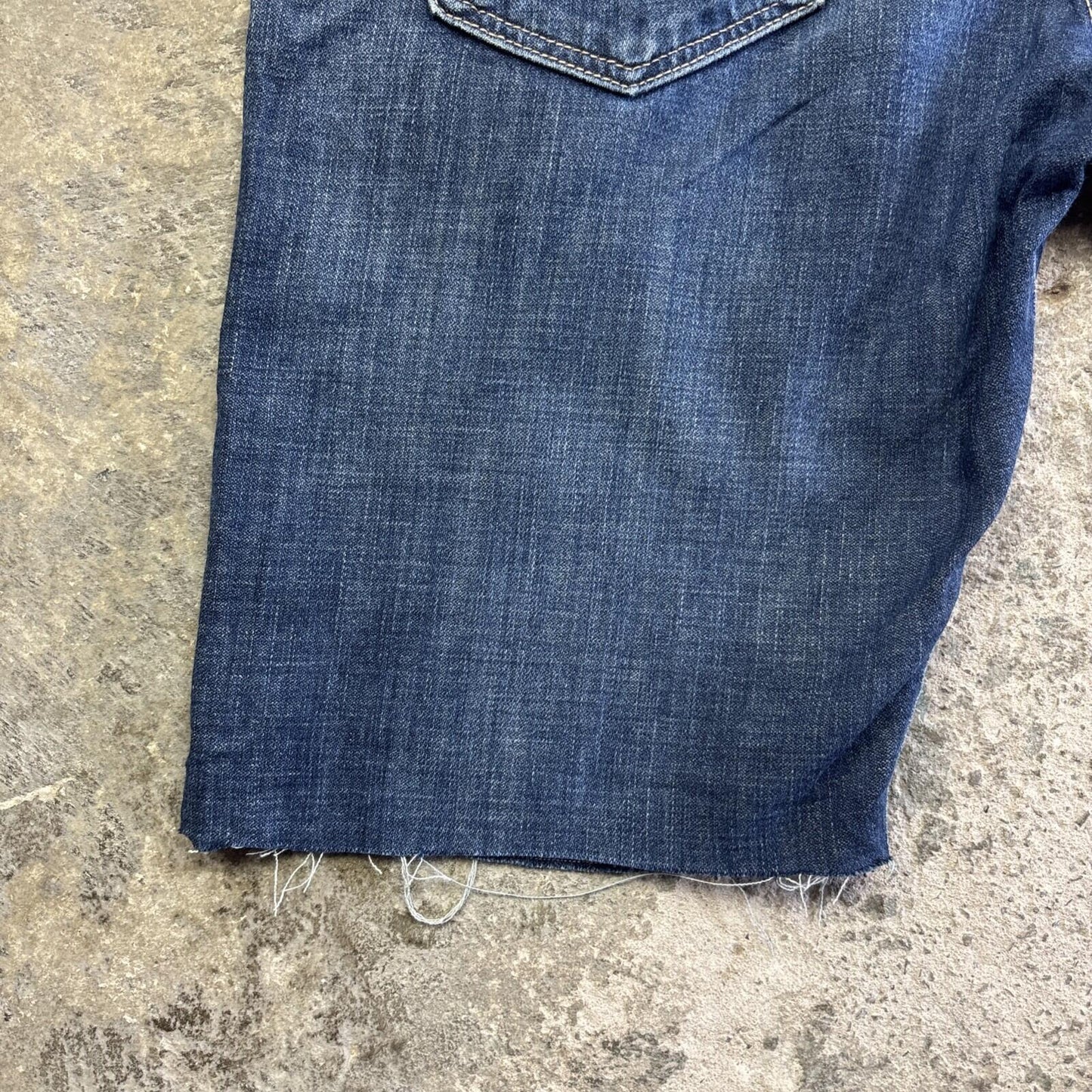 Blue Levi’s 508 Cut Off Jean Shorts | W30"