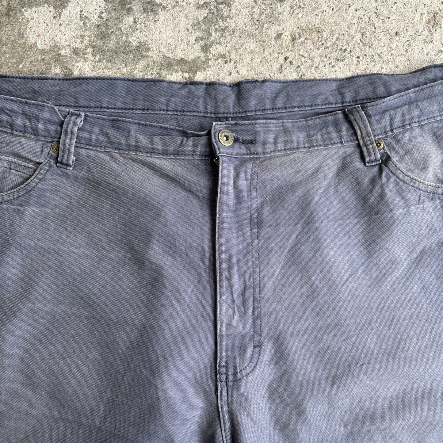 Grey Dickies Carpenter Cotton Shorts | W46"