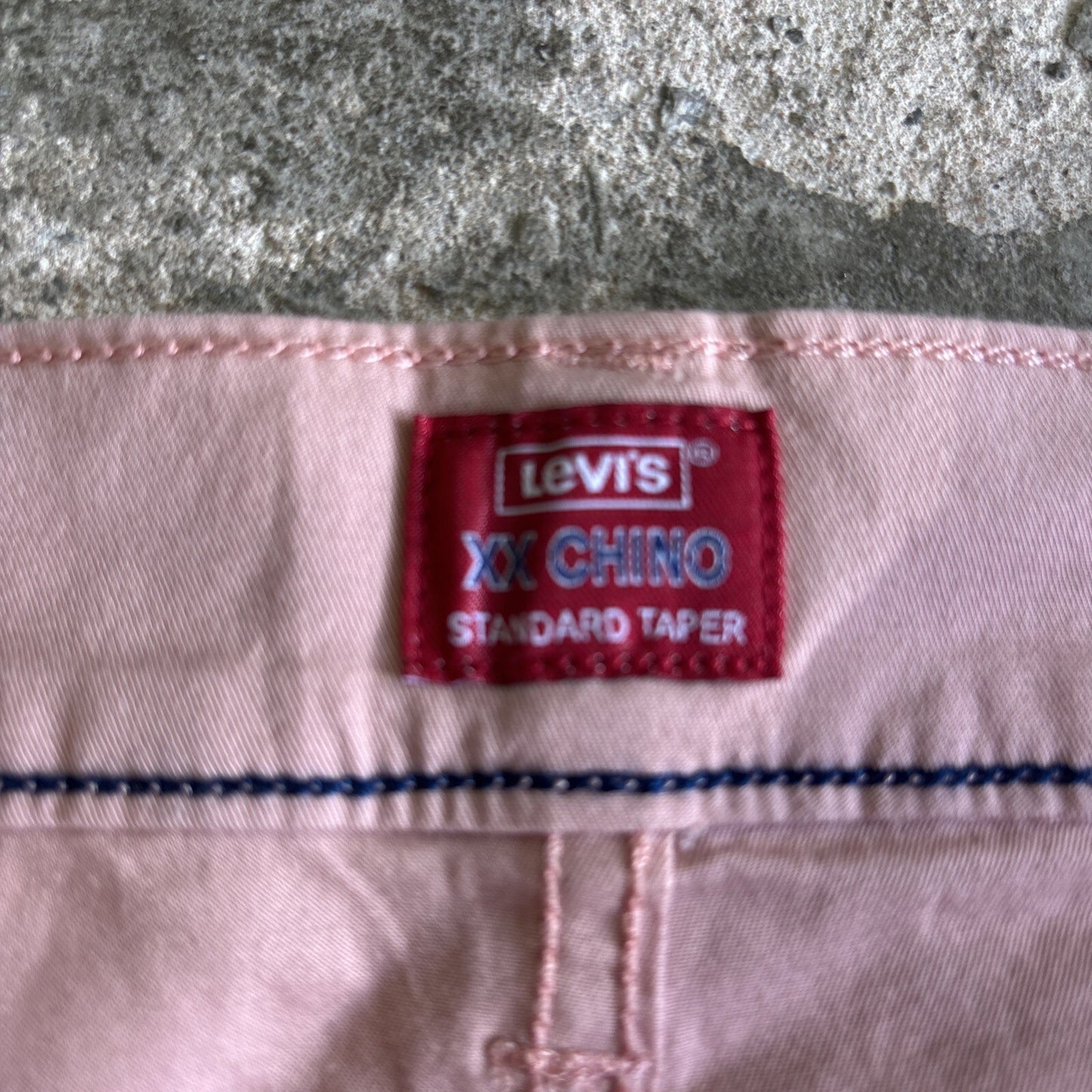 Pink Levis Cotton Chino Shorts | W44"