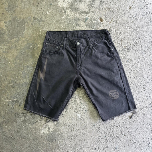 Dark Grey Levi’s 514 Cut Off Jean Shorts | W30"