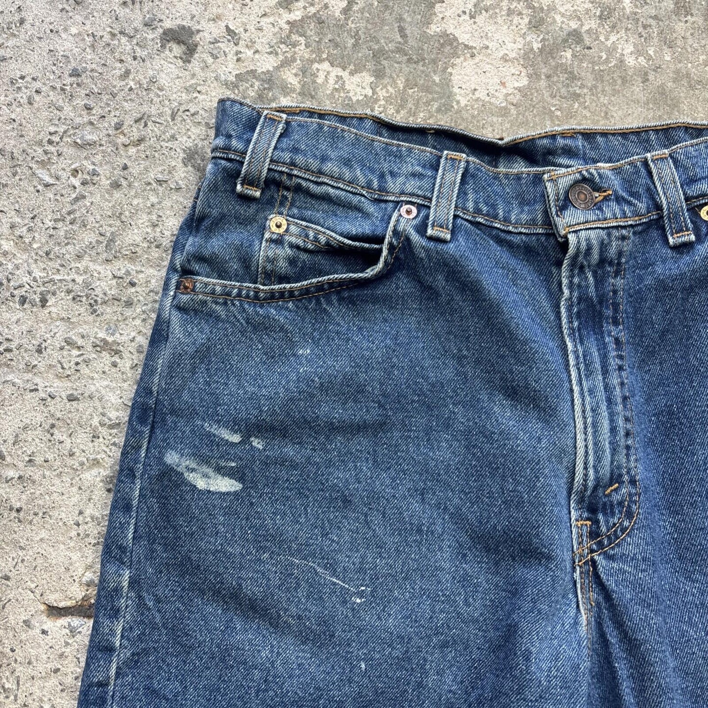 Levi's 550 Men's Denim Shorts Blue, Relaxed Fit, Made in USA - W34