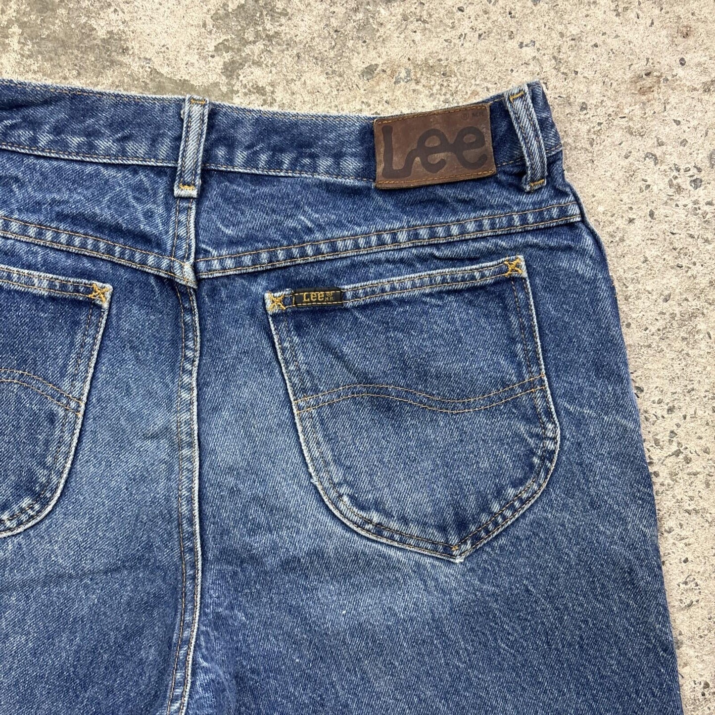 Blue Denim Levi’s Cut Off Jean Shorts | 33"