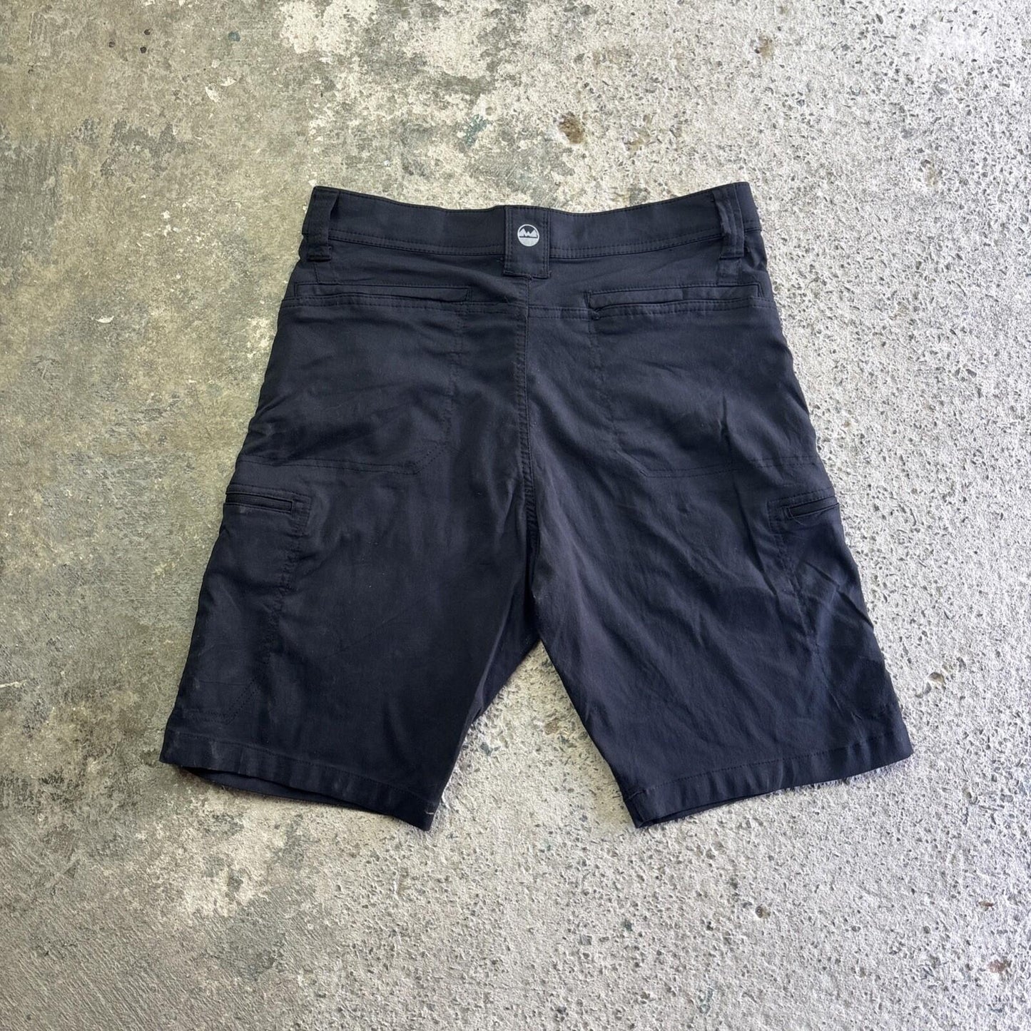 Black Wrangler Cargo Utility Shorts | W30"