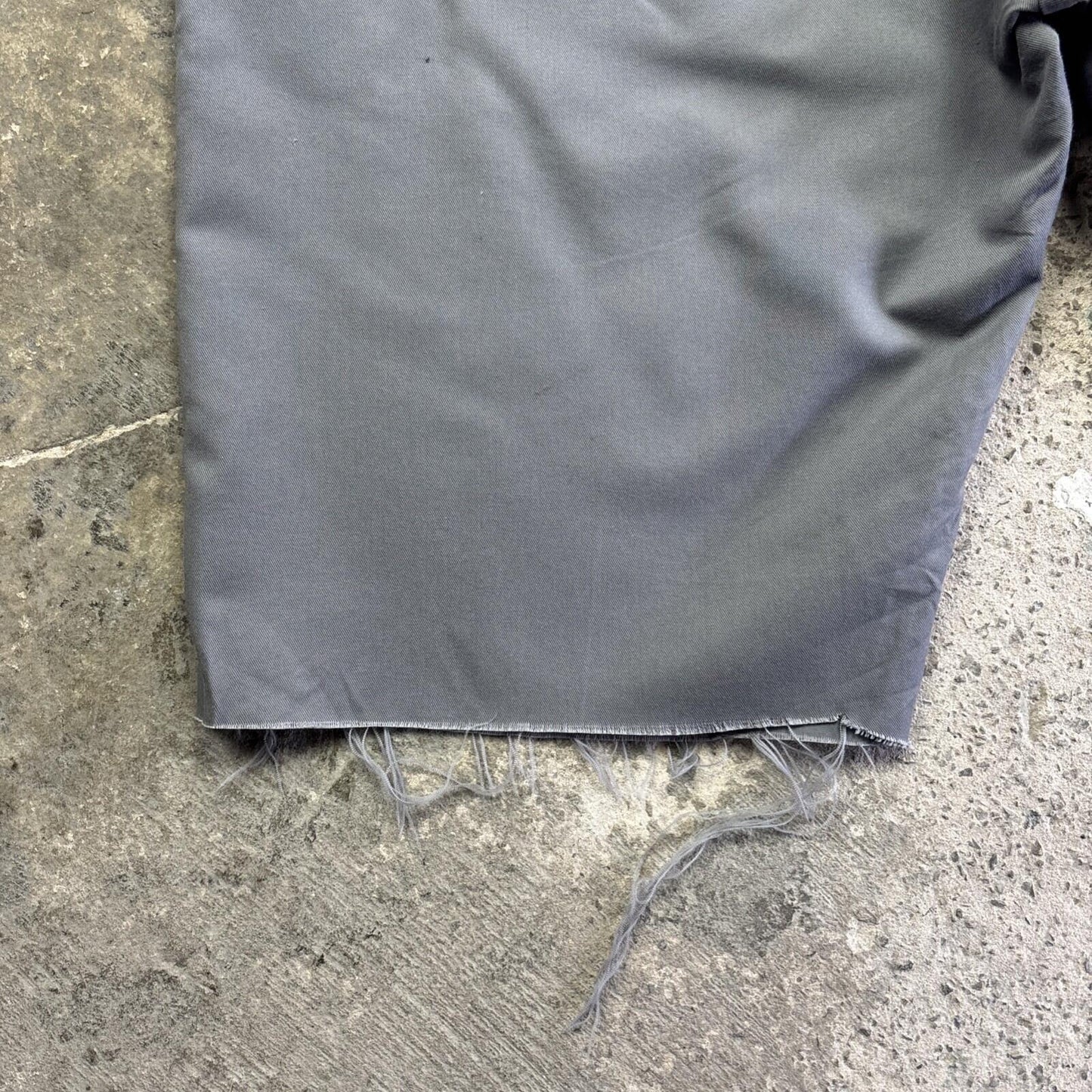 Grey Lee Cut Off Chino Shorts | W40"