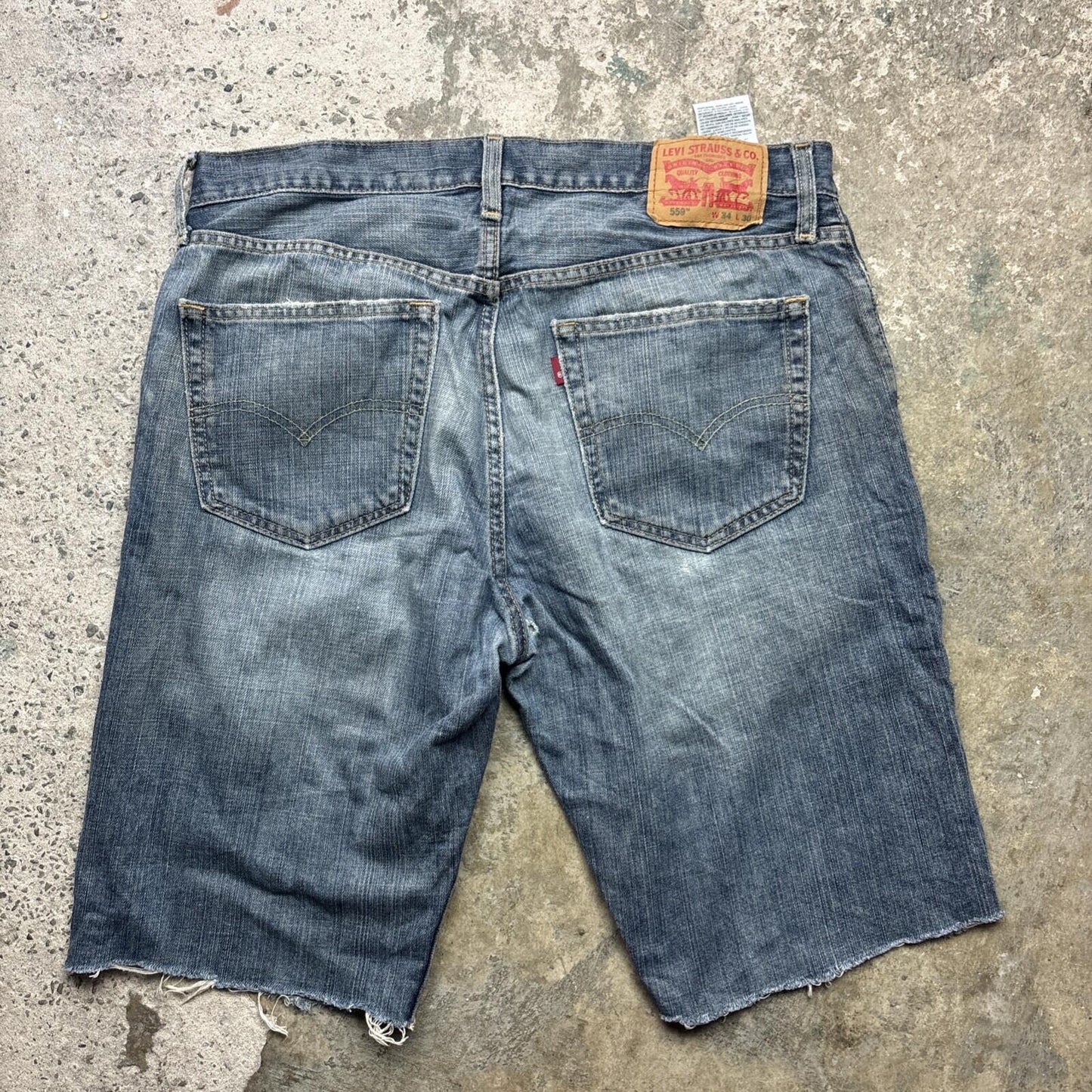 Blue Denim Levi’s 559 Men’s Shorts | W34