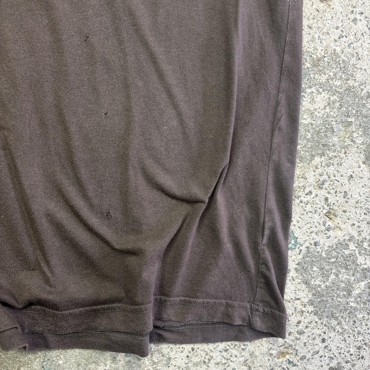 00s Brown Timberland Graphic Men’s T-shirt | L