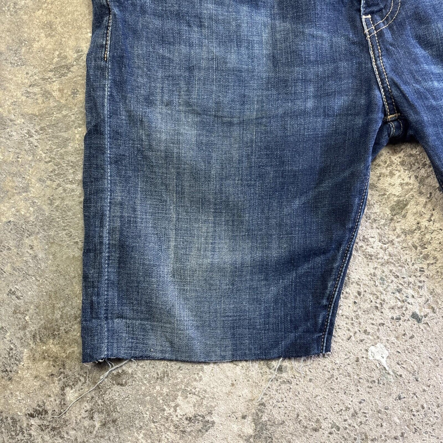 Blue Levi’s 508 Cut Off Jean Shorts | W30"