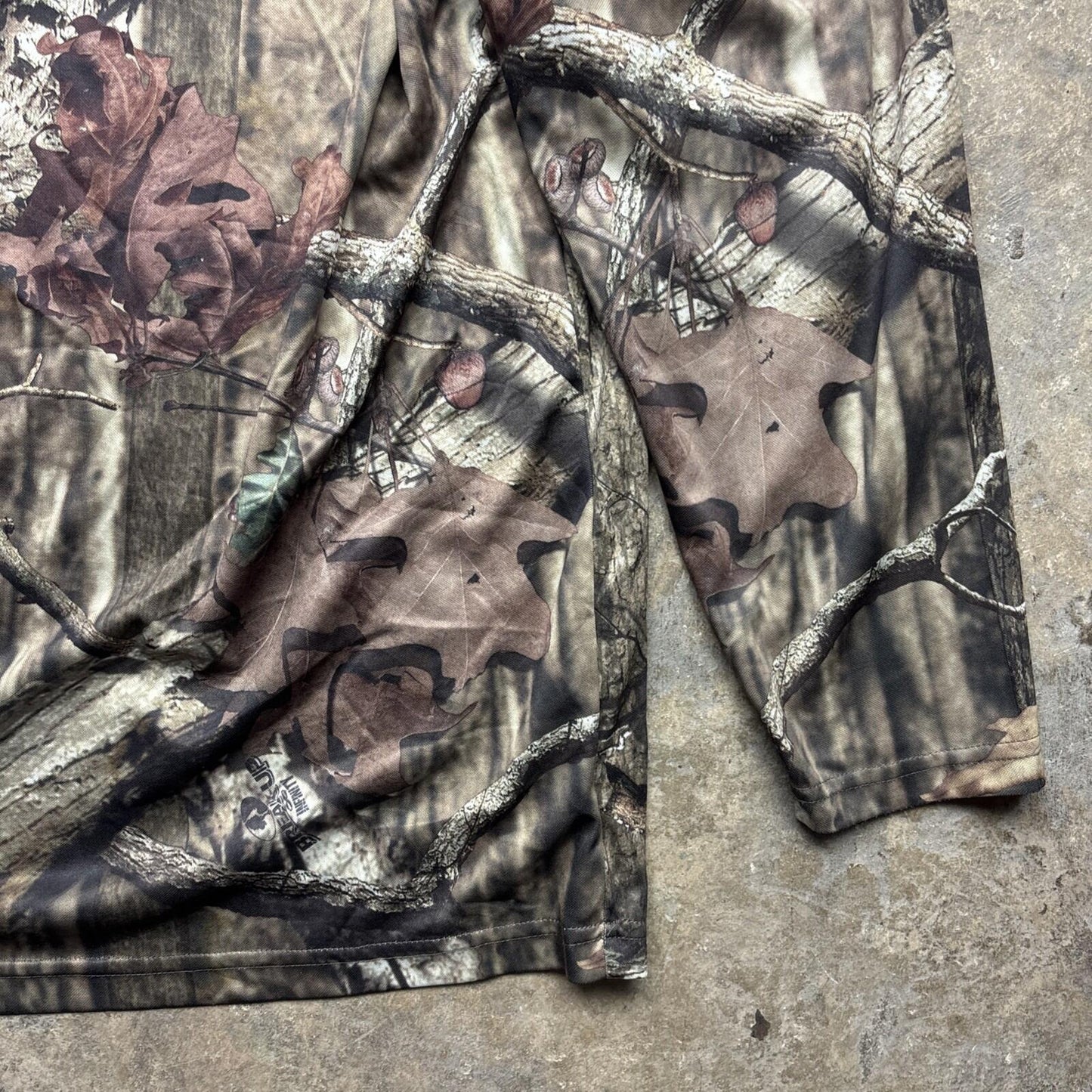 Mossy Oak Real Tree Long Sleeve Active Wear Top | XXXL
